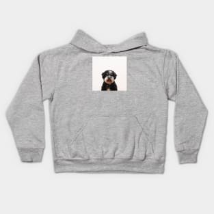 Buster the Havanese Dog Kids Hoodie